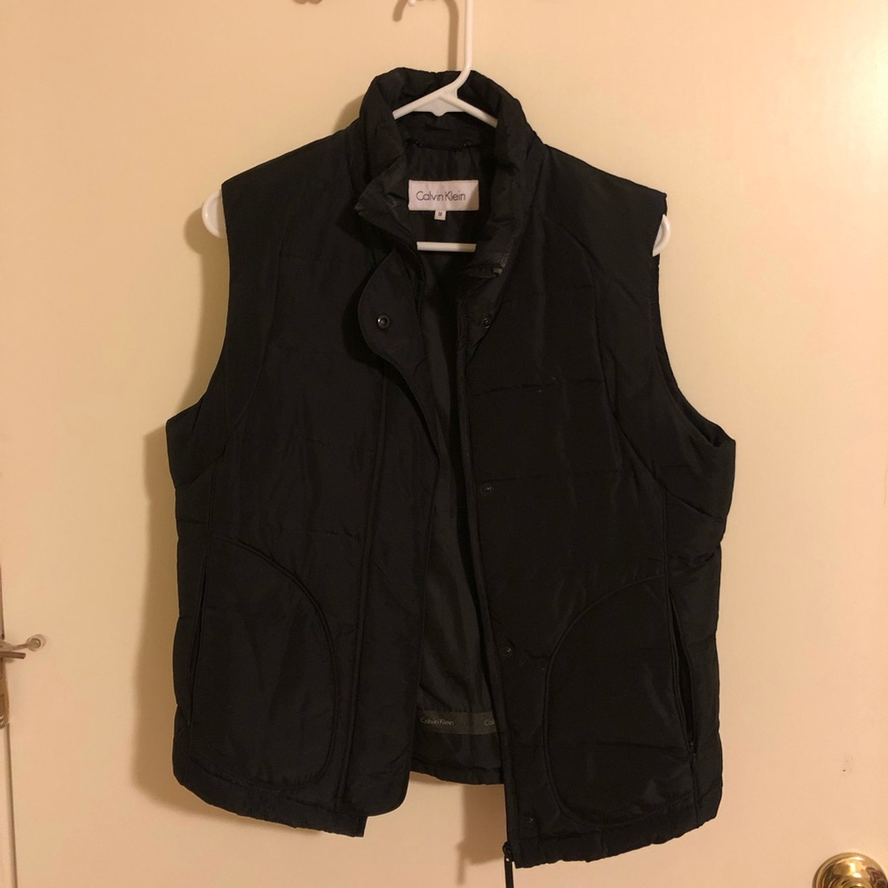 Calvin Klein puffy vest black m